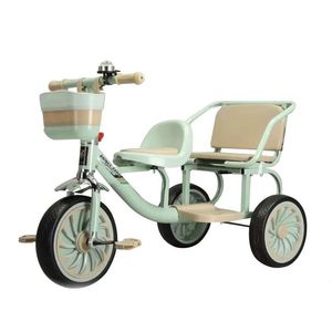 Triciclo con Asiento Trasero Color Verde Triciclo con Asiento Trasero Verde 1 Pz