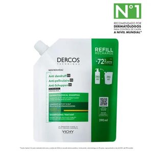 Vichy Dercos Eco Refill Shampoo Anticaspa 390 Ml  390 Ml