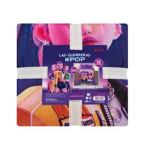 Edredon Individual Kpop Demon Hunters Multicolor 1 Pz