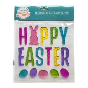 Pegatinas de Gel "Happy Easter"